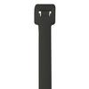 21 in. No.of 120 Black UV Cable Ties view 1