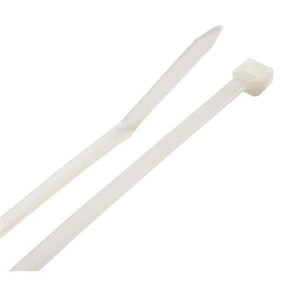 11 in. Cable Tie White - Pack of 100