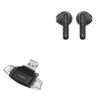 BoxWave Smart Gadget Compatible with Edifier W100T - AllReader SD Card Reader, microSD Card Reader SD Compact USB - Jet Black view 1