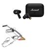 BoxWave Adapter Compatible with Marshall Motif II ANC - Micro SD Card miniReader, USB Type-C OTG Reader USB3.0 Adapter Keychain - Metallic Silver view 1