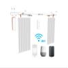 Beltless Smart Curtain System: WiFi Control, Heavy Duty, Alexa and Google Home Compatible, Adjustable Length, Easy Installation, Center Open (0-10 ft) view 1
