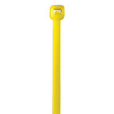 18 in. No.of 50 Yellow Cable Ties