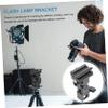 OSALADI Adjustable Light Stand Adapter for Photography Flash Bracket Reflective Umbrella Compatibility Versatile Support for Cameras and Accessories view 4