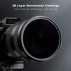 K&F CONCEPT 77mm ND100000(16.6 Stops) ND Lens Filter Neutral Density Lens Filter with 28 Multi-Layer Coatings (Nano X Series) view 2