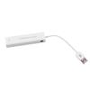 OSALADI 1pc USB Ethernet Adapter Port USB Hub Compact External Network Card for Pc Compatible Plug Play Supports White view 1