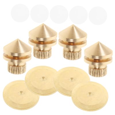 CIYODO 4pcs Speaker Isolation Feet High-Strength Construction for Vibration Reduction Speaker Spikes Pads for Audio Equipment