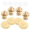 CIYODO 4pcs Speaker Isolation Feet High-Strength Construction for Vibration Reduction Speaker Spikes Pads for Audio Equipment view 1