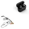 BoxWave Adapter Compatible with Edifier TWS2 - Micro SD Card miniReader, USB Type-C OTG Reader USB3.0 Adapter Keychain - Metallic Silver view 1