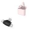 BoxWave Smart Gadget Compatible with Edifier to-U6+ - AllReader SD Card Reader, microSD Card Reader SD Compact USB - Jet Black view 1