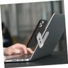 OSALADI Magnetic Phone Holder for Desk Foldable Laptop Stand Clip Side Mount Clip for Laptop Cell Phone Stand for Desk view 2