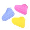 LIOOBO 3pairs Silicone Shoe Covers Slip Overshoes for Rainy Days Thick Silicone Rain Boot Protectors Fits Includes and Colors view 1