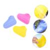 LIOOBO 3pairs Silicone Shoe Covers Slip Overshoes for Rainy Days Thick Silicone Rain Boot Protectors Fits Includes and Colors view 3