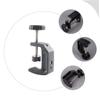 ETHZZLE Camera c Clamp Desktop Mount Clip for DSLR Led and Tripod Easy to Install Durable Alloy Holder for Photographers and Lighting Engineers Black Small view 2