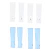 LIOOBO Men's Women's Ice Silk Sun Protection Sleeves Uv Blocking Arm Guards for Cycling Fishing Outdoor view 1