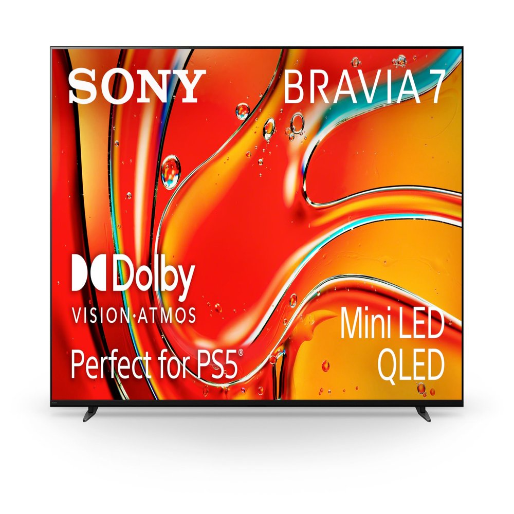 Sony 75 Inch Mini LED QLED 4K Ultra HD TV BRAVIA 7 Smart Google TV with Dolby Vision HDR and Exclusive Features for PlayStation5 (K-75XR70)