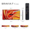 Sony 75 Inch Mini LED QLED 4K Ultra HD TV BRAVIA 7 Smart Google TV with Dolby Vision HDR and Exclusive Features for PlayStation5 (K-75XR70) view 2