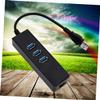 OSALADI USB to Ethernet Adapter with Gigabit LAN Port USB Hub for Desktop and Laptop Compatible with Windows Xp Black High-Speed Easy Installation view 4