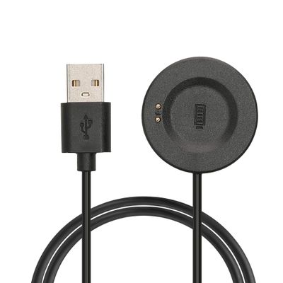 kwmobile Charger Cord Compatible with iTOUCH Air 3 / Sport 3 / AIR SE/Explorer 3 - Charger for Smart Watch USB Cable - Black