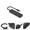 OSALADI 1pc Type-c USB Hub Multifunctional Data Expansion Compact Card Reader USB Ports for Laptops and Business view 3
