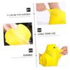 LIOOBO 3pairs Silicone Shoe Covers Reusable Rainproof Overshoes for Men and Women Non-Slip Elastic Design view 3