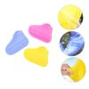 LIOOBO 3pairs Silicone Shoe Covers Reusable Rainproof Overshoes for Men and Women Non-Slip Elastic Design view 4