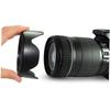 OSALADI Universal Tulip Lens Hood for 700d 650d 70d 60d 18-135mm Ef-s Lens Ew73b Fit Anti-Flare Quick Attachment view 3