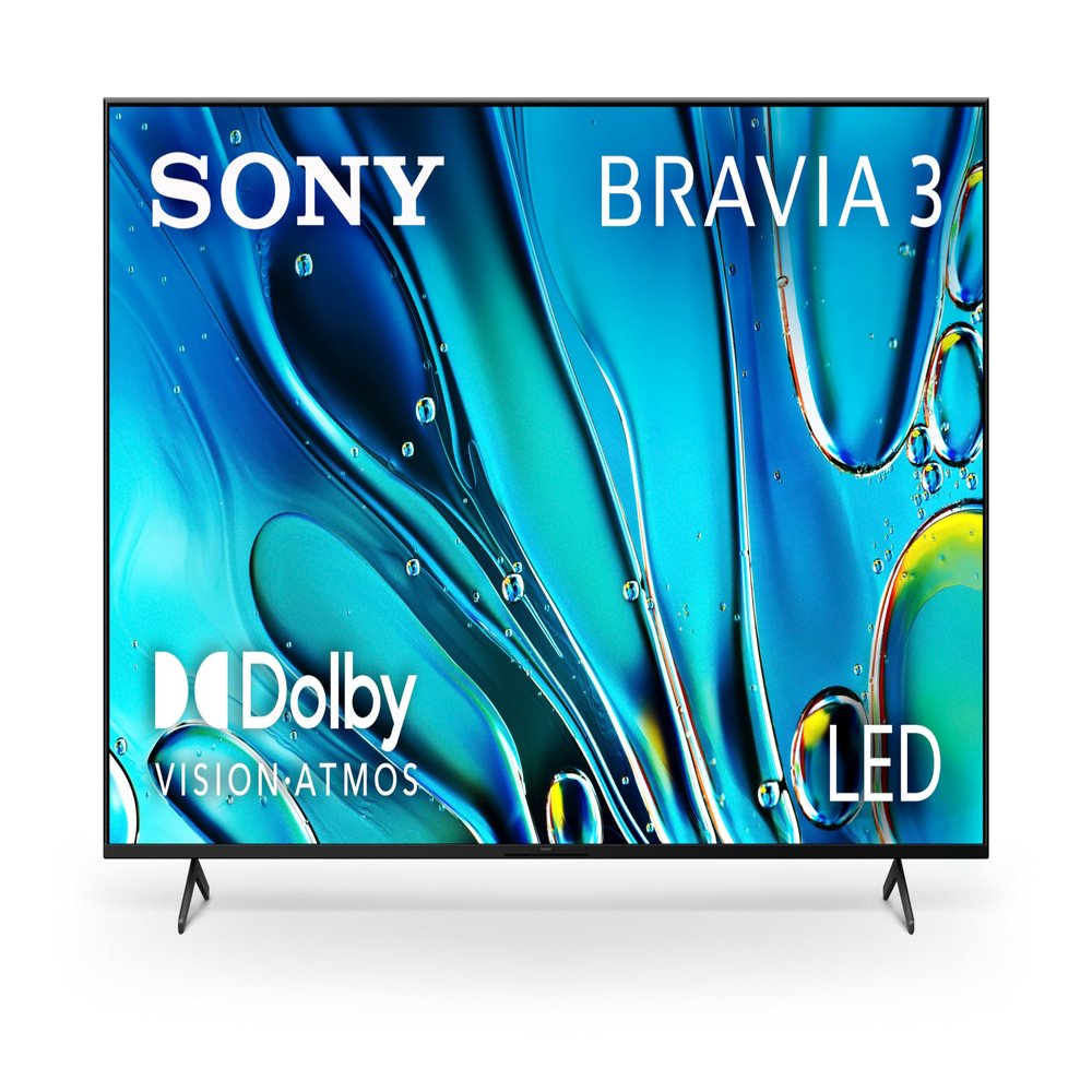Sony 75-Inch Class 4K Ultra HD BRAVIA 3 LED Smart TV with Google TV, Dolby Vision HDR, and Exclusive Features for PlayStation5 (K-75S30)