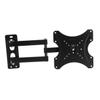 OSALADI Articulating Tv Wall Mount Bracket for Flat Panel LCD Tv Swivel Tilt and Extendable Design Easy to Install Black Finish view 1