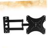 OSALADI Articulating Tv Wall Mount Bracket for Flat Panel LCD Tv Swivel Tilt and Extendable Design Easy to Install Black Finish view 3