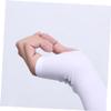 LIOOBO Ice Silk Sunscreen Arm Sleeves for UV Protection Cooling Cuff Cover for Men and Women Lightweight Sun Protection for Outdoor Activities Fishing and Cycling view 2