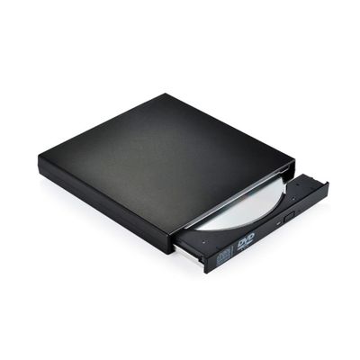 OSALADI External USB Portable Cd Rw Optical Drive for Laptop and Desktop Compact Cd Burner and Writer Compatible Me Xp and Above Black