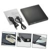 OSALADI External USB Portable Cd Rw Optical Drive for Laptop and Desktop Compact Cd Burner and Writer Compatible Me Xp and Above Black view 4