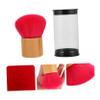 OSALADI Record Fiber Brush Vinyl Record Dust Brush Anti-Static Gentle on Records Easy to Cle view 4
