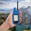 kwmobile Case Compatible with Garmin Alpha 100 - GPS Handset Navigation System Soft Silicone Skin Protective Cover - Blue view 2