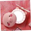MERRYHAPY Personal Fan Beauty Piggy Fan Rechargeable Mirror Portable for Travel Office Home view 4