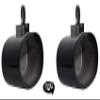 Rockville MAC69B Bundle: (2) 6x9 in Aluminum Wakeboard Tower Speaker Pod Enclosures, (2) MAC360B 360-Degree Swivel Tower Surface Mount Clamps, 4-Items view 1