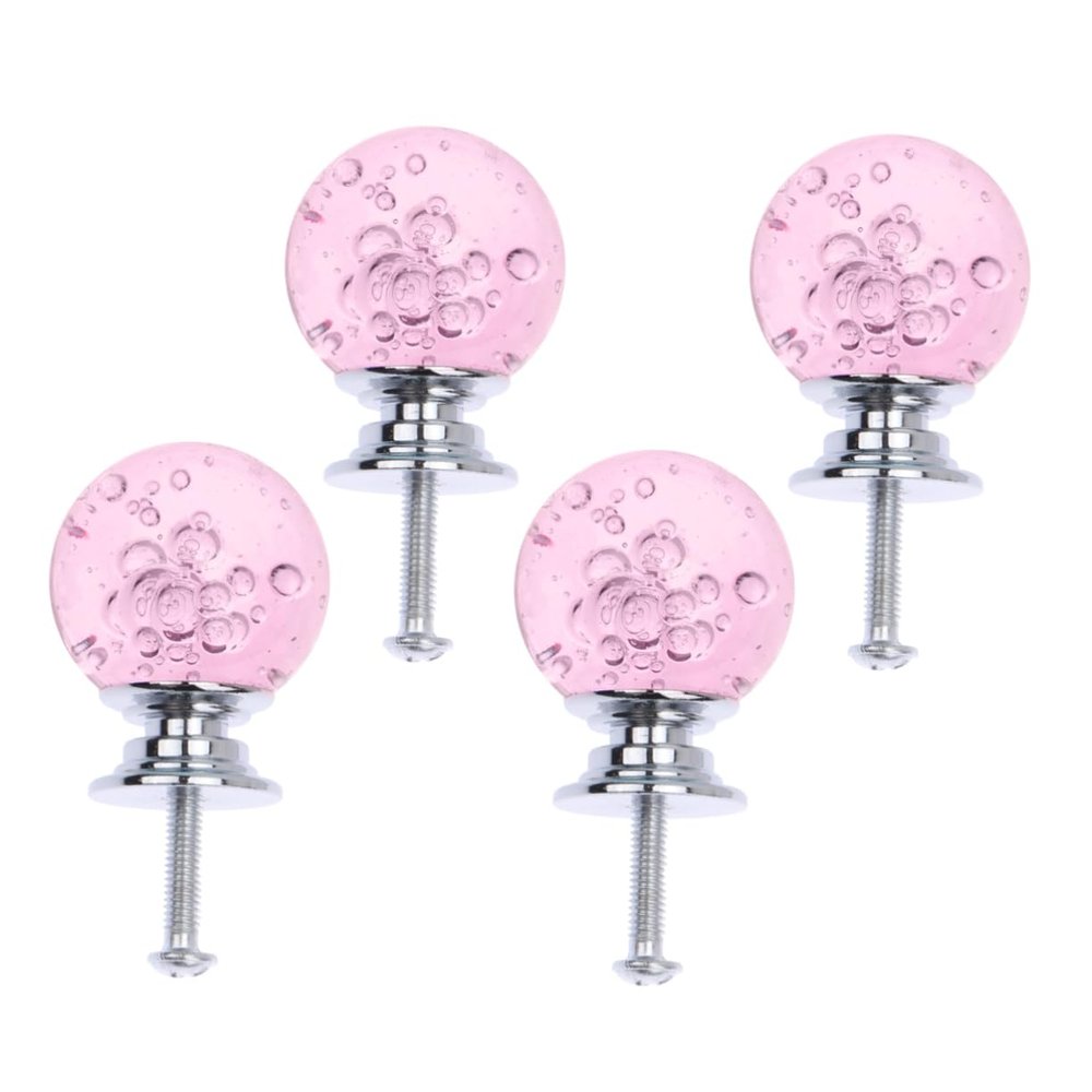 Beatifufu 4set Bubble Ball Cabinet Handles Cottagecore Knobs Fashionable for Home
