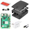 CanaKit Raspberry Pi 5 Essentials Starter Kit with Official Black Case (8GB RAM) view 1