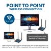 OREI Wireless HDMI Extender Transmitter & Receiver Dongle UtraHD 5.1-5.2 Ghz Up to 4K @ 60Hz - Upto 165 Feet - Perfect for Streaming from Laptop, PC, Cable, Netflix, YouTube, PS4 to HDTV/Projector view 3