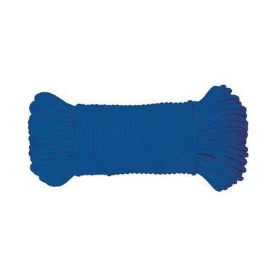 0.15 in. x 100 ft. Blue Diamond Braided Paracord Rope