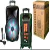 MR DJ DJ12BAT+ 12" Portable Bluetooth Speaker + Speaker Stand + 18-LED Moving Head DJ Light view 2