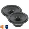 Hertz Cento CX 165 6 1/2" 2-Way Coax Pair with 1 Set CG 165 Grills view 2
