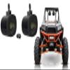 Rockville Audiosavings Bundle: (1) Pair MAC69B AluminumTower Speaker Pod Bundle with (2) MAC360B Swivel Tower Mount Clamps for RZR/ATV/UTV, (1) Pair Kicker 46CSC6934 Audio Speaker (6 Items) view 1