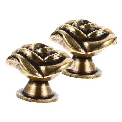 Zerodeko 2pcs Boho Vintage Drawer Handles Cabinet Door Knobs Door Pulls for Kitchen Wardrobe