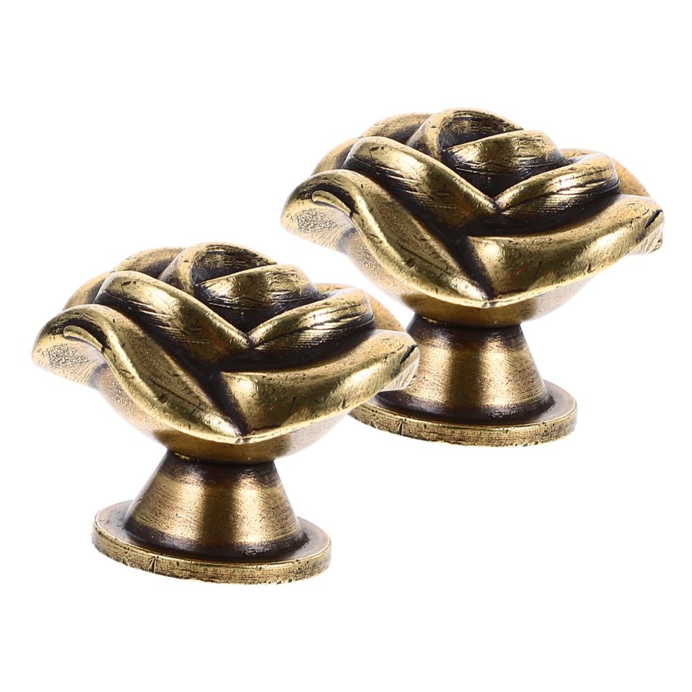 Zerodeko 2pcs Boho Vintage Drawer Handles Cabinet Door Knobs Door Pulls for Kitchen Wardrobe