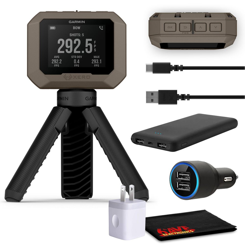 Garmin Xero C1 Pro Chronograph with FPS Reading Compact Chronograph, Simple Set Up, Precise Readings, Versatile Performance with Accessories