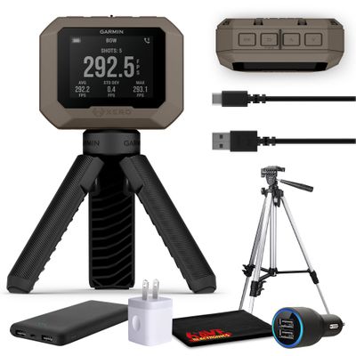 Garmin Xero C1 Pro Ballistic Precision Chronograph Bundle