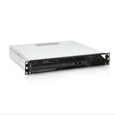 InWin RA100 1U Compact Rackmount Server Chassis with 315W 80+ Gold Power Supply, Front USB 3.0 Ports x 2