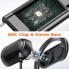USB C Earbuds Over Ear Headphones for iPhone 17 16 Pro 15 Plus iPad 10th Gen Google Pixel 10 Pro 8 7 Open Ear Sport Headset Wired Type USB C Earphones with Microphone Volume Control Rotatable Earhook view 4