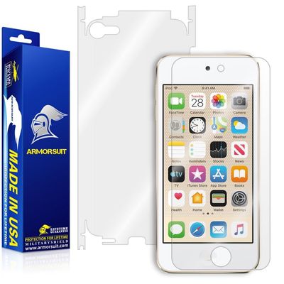 ArmorSuit MilitaryShield Full Body Skin Film + Screen Protector for iPod Touch (2019) - Anti-Bubble HD Clear Film